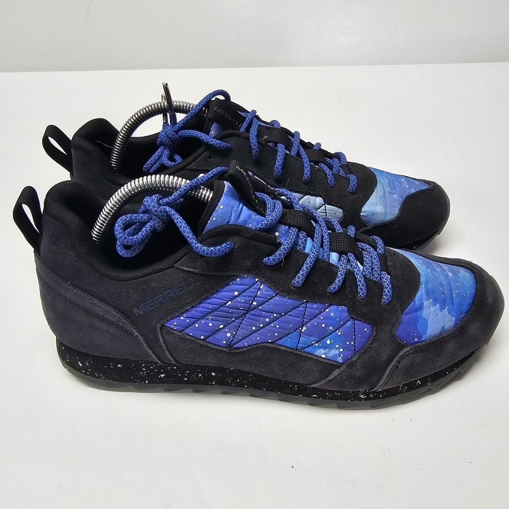 Merrell‎ Alpine Night Sky Sneakers Mens 10.5 Black Reflective Stars